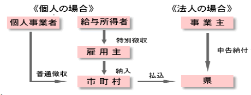 緑の森づくり税の納付方法