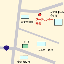 カフェグリルどじょっこ（ワークセンター安来）の地図