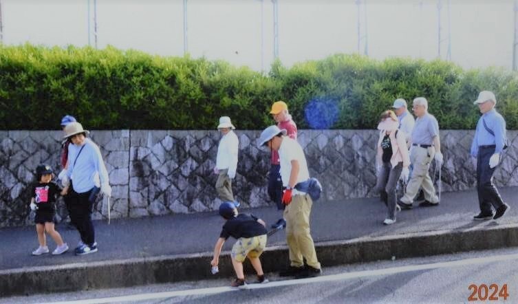 ゴミ拾いウォーキング