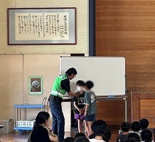 出雲市立北陽小学校での様子２