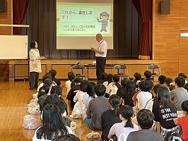 塩冶小学校での様子１