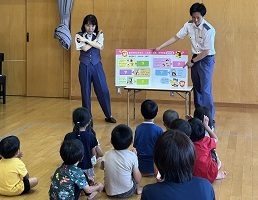 神西幼稚園での様子１