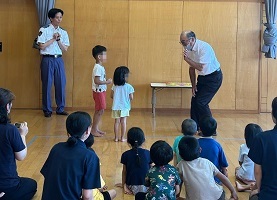 神西幼稚園での様子２