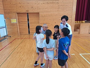 西野小学校での様子２
