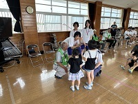 出東小学校での防犯教室の様子２