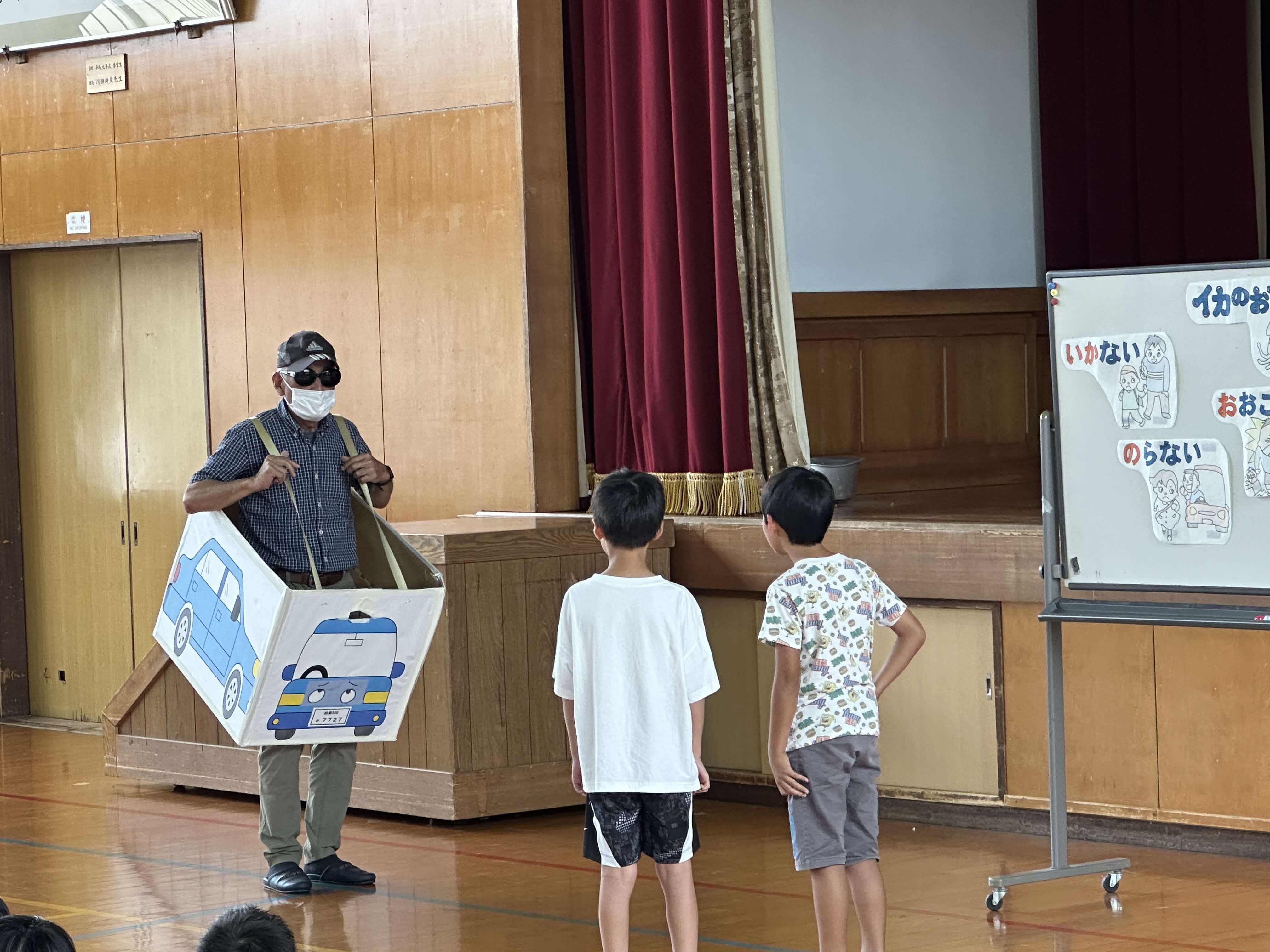 灘分小学校での教室の様子３