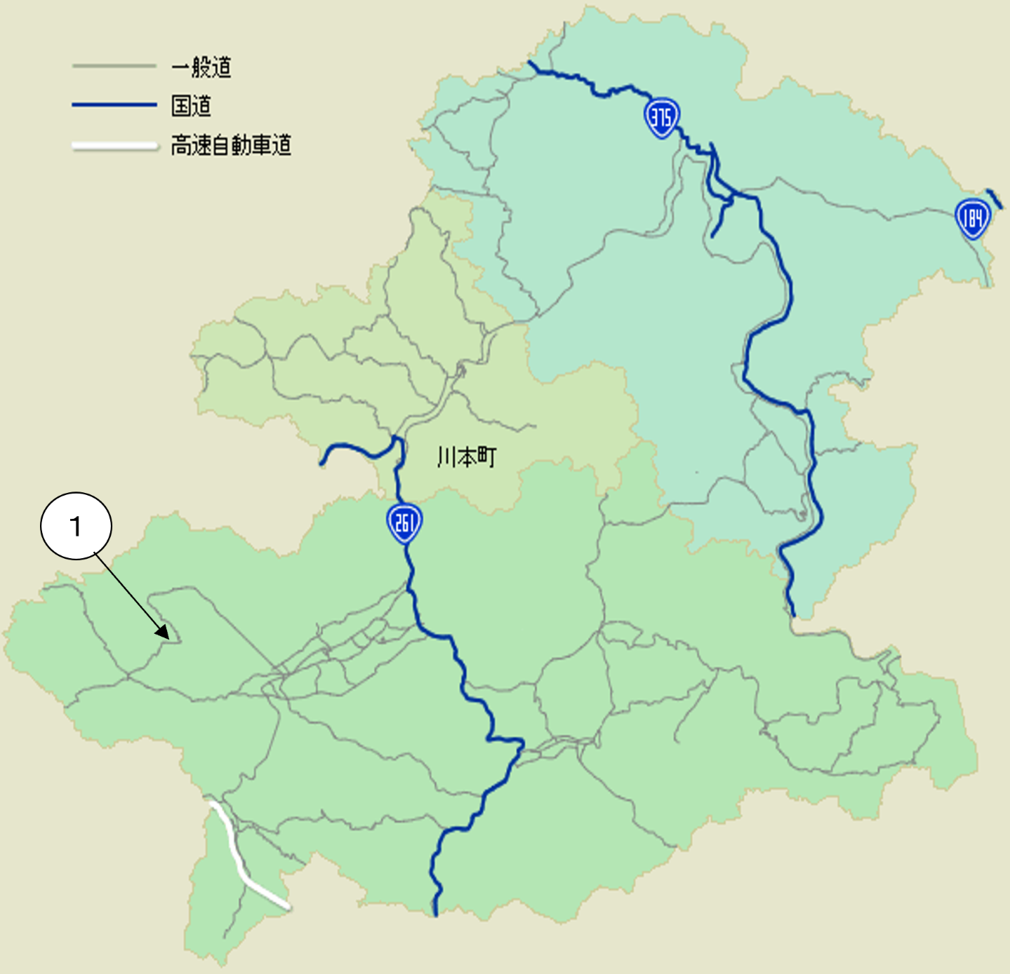 川本警察署管内