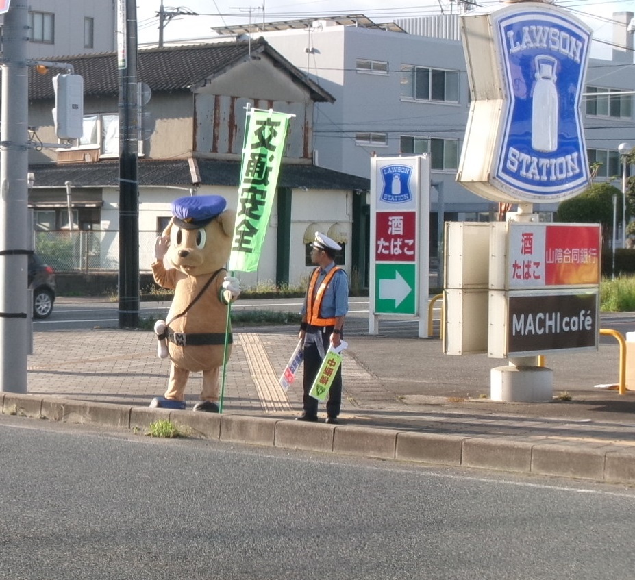 交通安全運動の様子３
