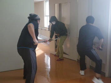 不審者対応訓練１