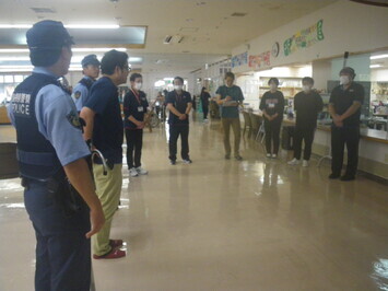 不審者対応訓練２