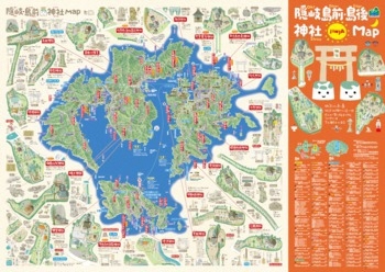 隠岐島前神社マップ
